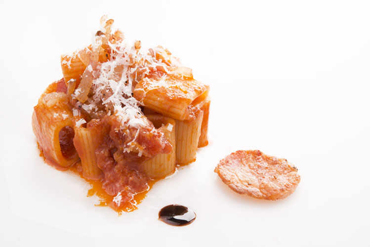 Massimo Bottura for Amatricianae. Ph. : Arturo Delle Donne.